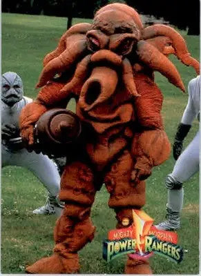 Octopus - 1995 Collect-A-Card Power Rangers The New Season Hobby - #51 - Non-Sports Card Single