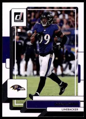 Odafe Oweh 2022 Donruss #193 Baltimore Ravens - Football Card Single