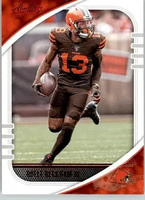 Odell Beckham Jr. - 2020 Panini Absolute - #29 - Red Football - Football Card Single