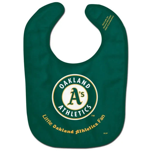 Official MLB All Pro Baby Bib Choose Your Team - Oakland Athletics