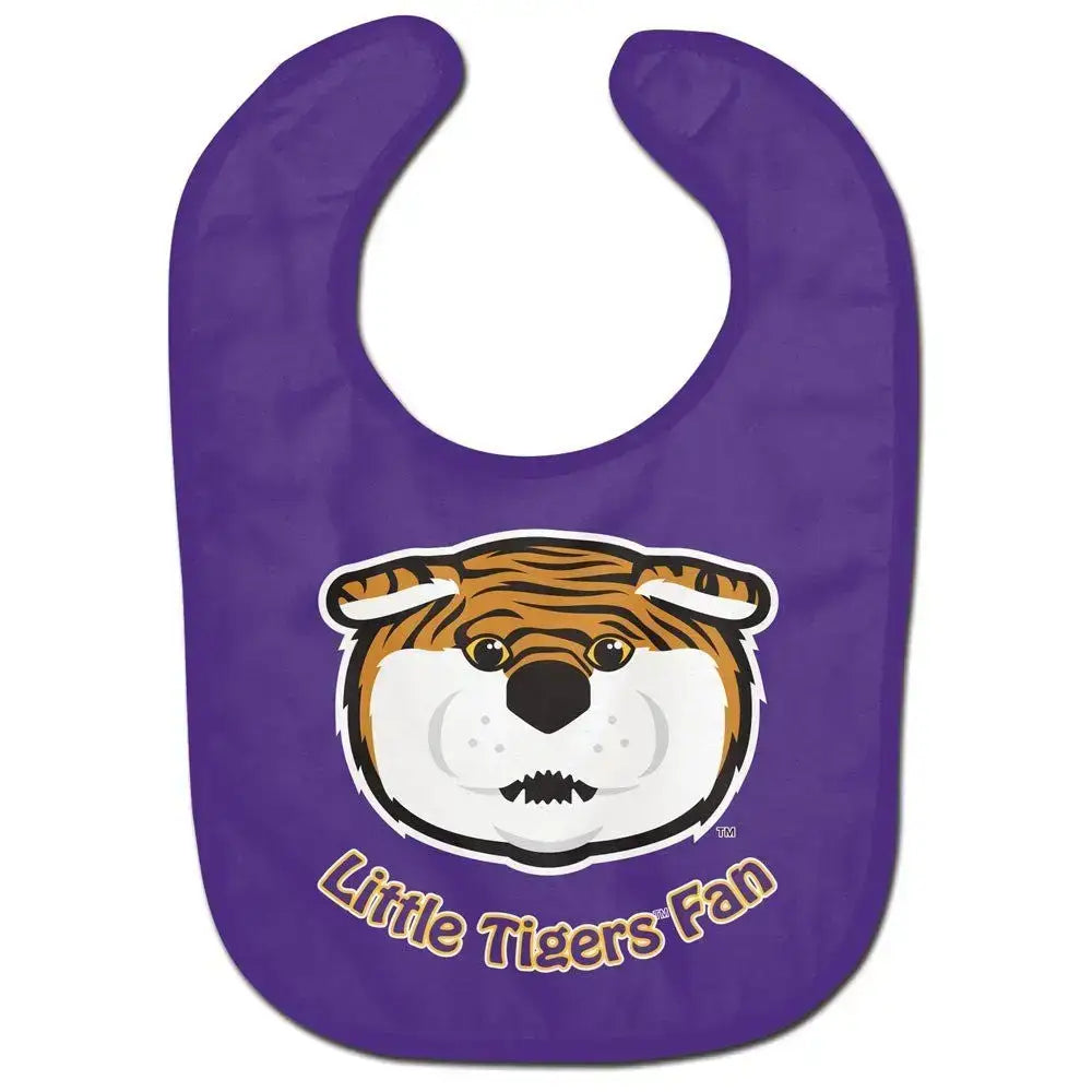 Official NCAA All Pro Baby Bib Choose Your Team - LSU Tigers - Apparel