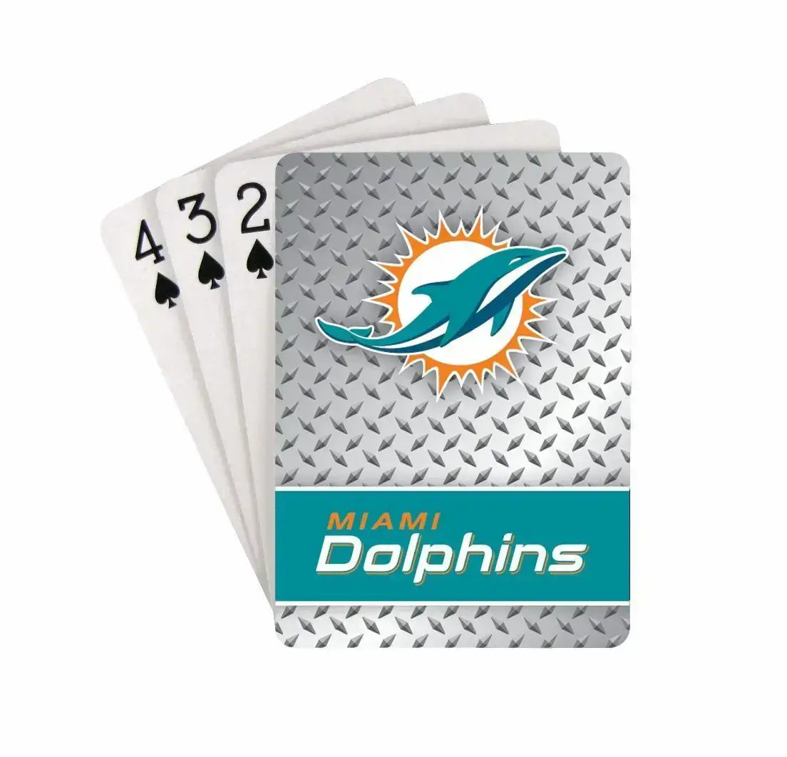 Official NFL Diamond Plate Playing Cards Choose Your Team