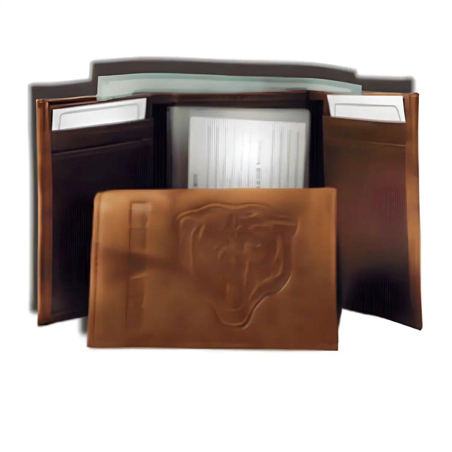 Official NFL Leather Wallet TriFold Embossed Choose Your Team
