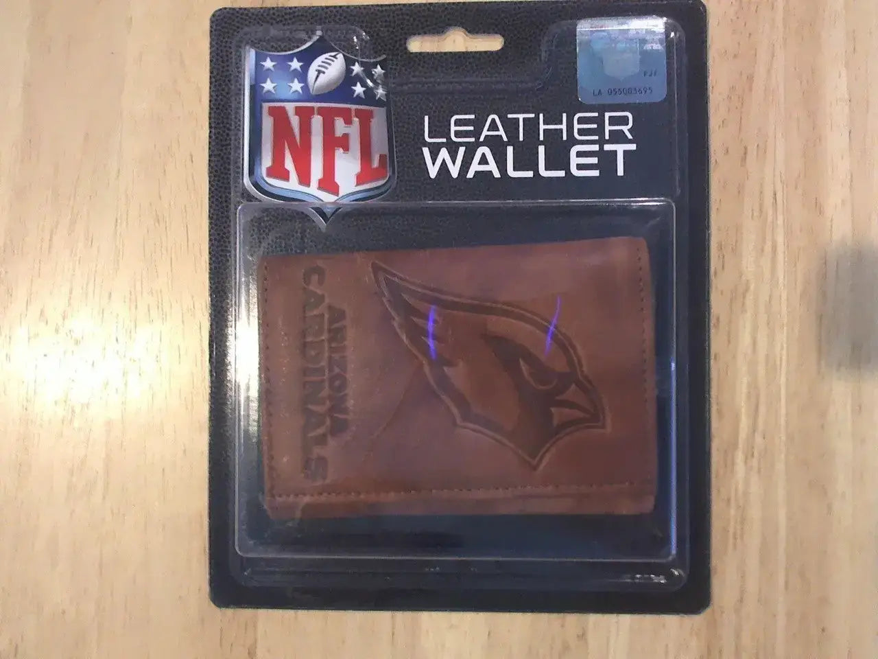 Official NFL Leather Wallet TriFold Embossed Choose Your Team