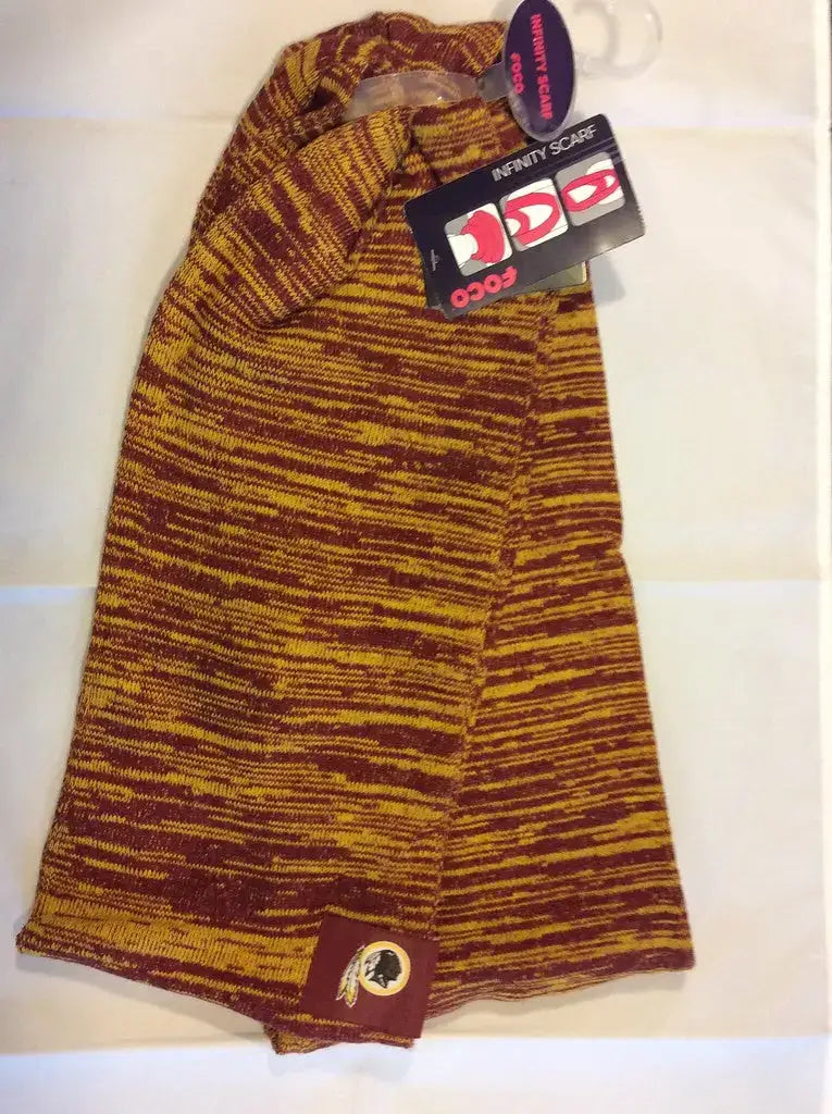 Officially Licensed NFL Colorblock Infinity Scarf Choose Your Team