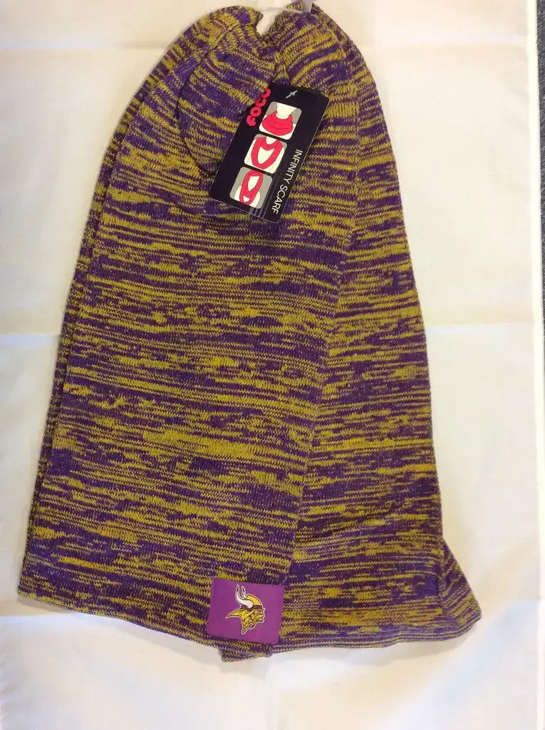 Officially Licensed NFL Colorblock Infinity Scarf Choose Your Team