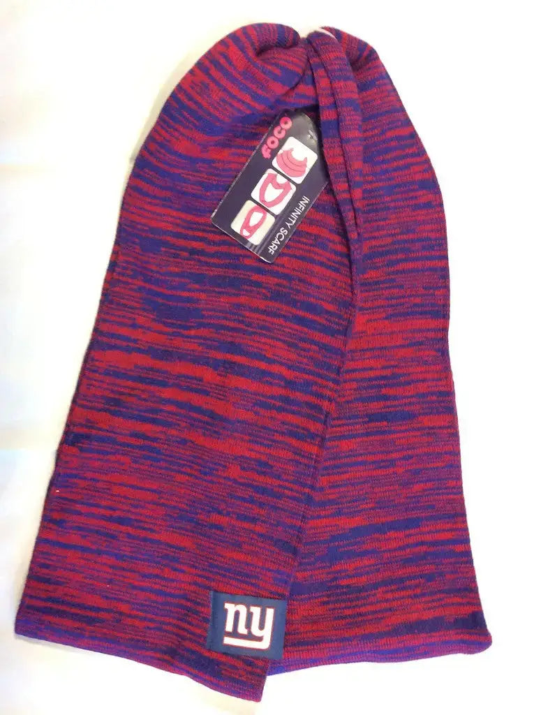 Officially Licensed NFL Colorblock Infinity Scarf Choose Your Team