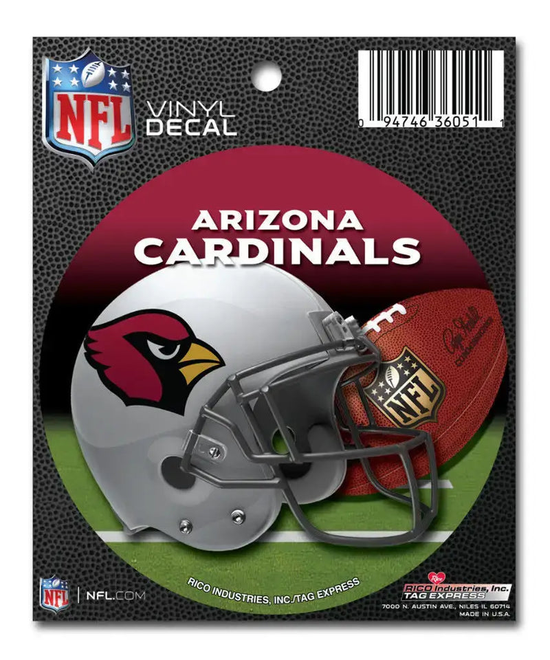 Officially Licensed NFL Football Vinyl Sports Decal Round Choose Your Team