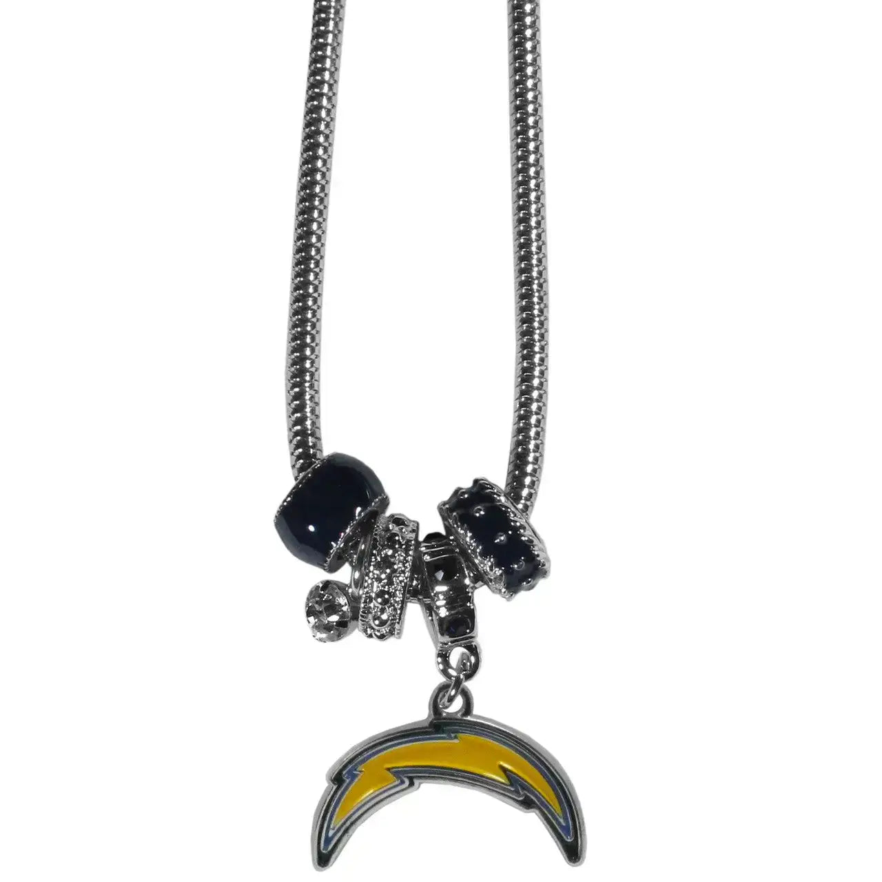 Officially Licensed NFL Team Euro Bead Necklace Choose Your Team