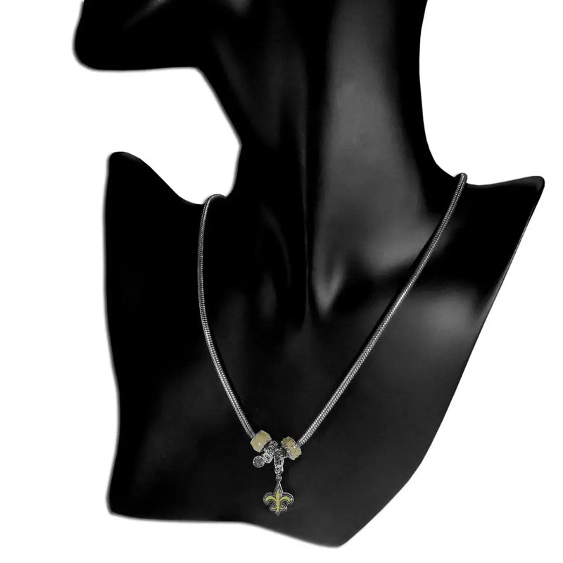 Officially Licensed NFL Team Euro Bead Necklace Choose Your Team
