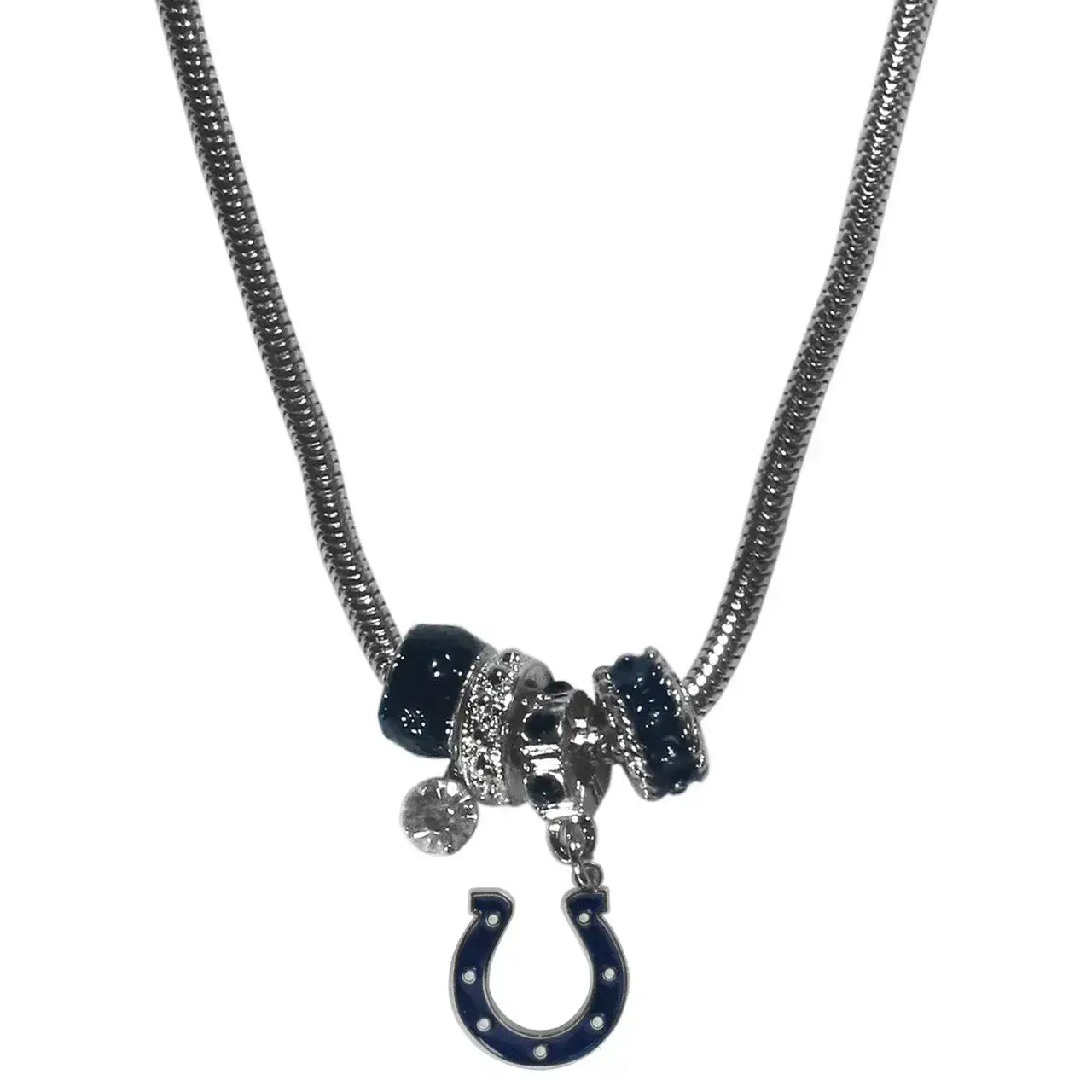 Officially Licensed NFL Team Euro Bead Necklace Choose Your Team