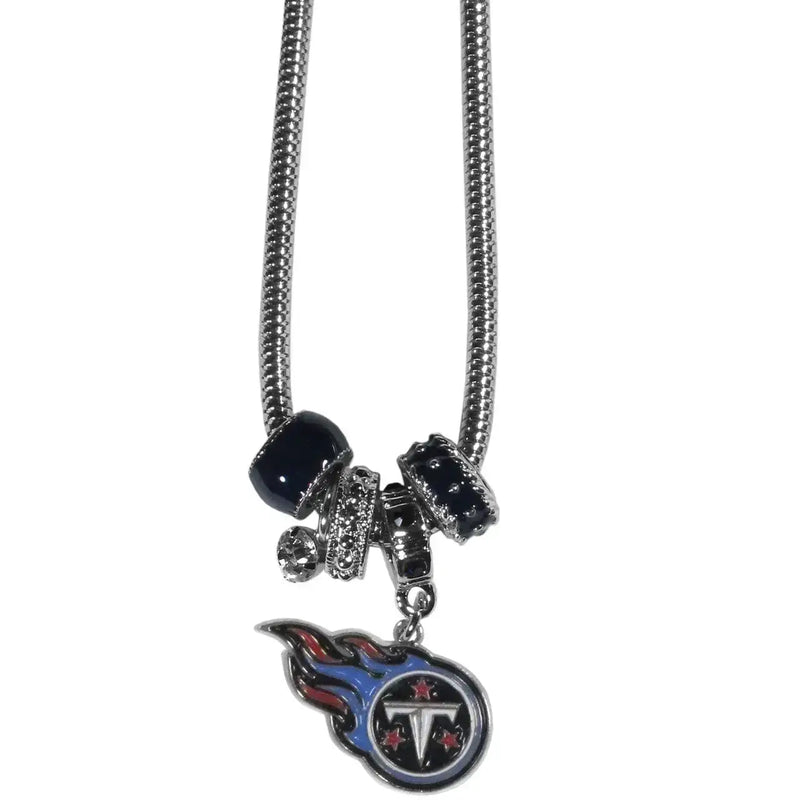 Officially Licensed NFL Team Euro Bead Necklace Choose Your Team