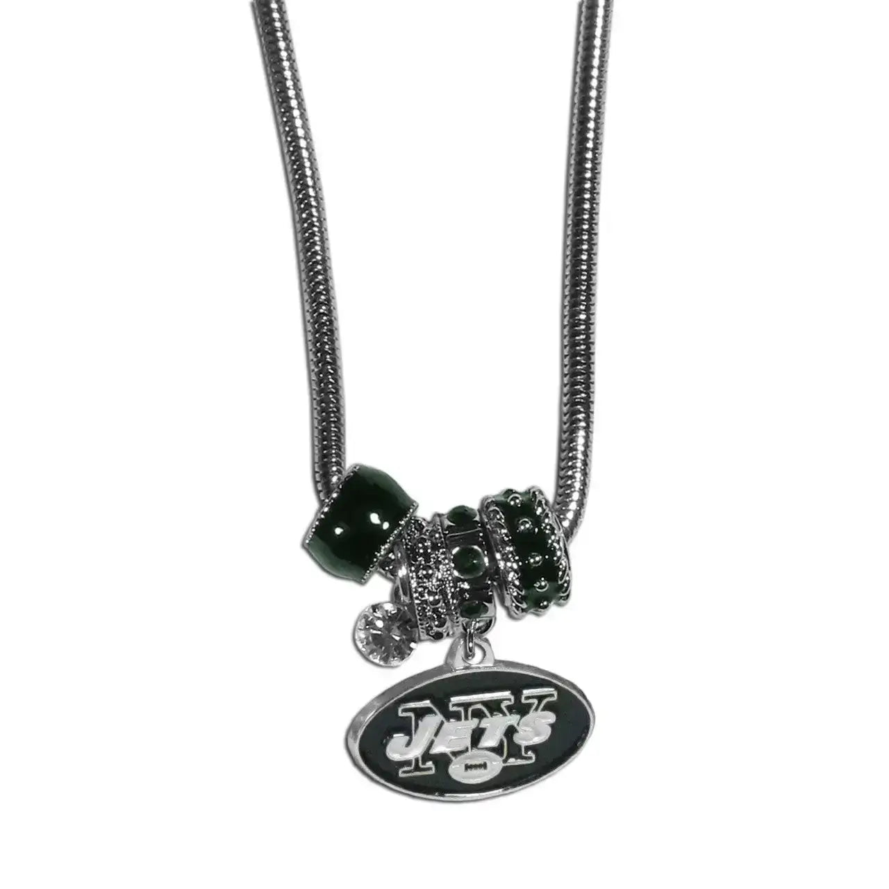 Officially Licensed NFL Team Euro Bead Necklace Choose Your Team