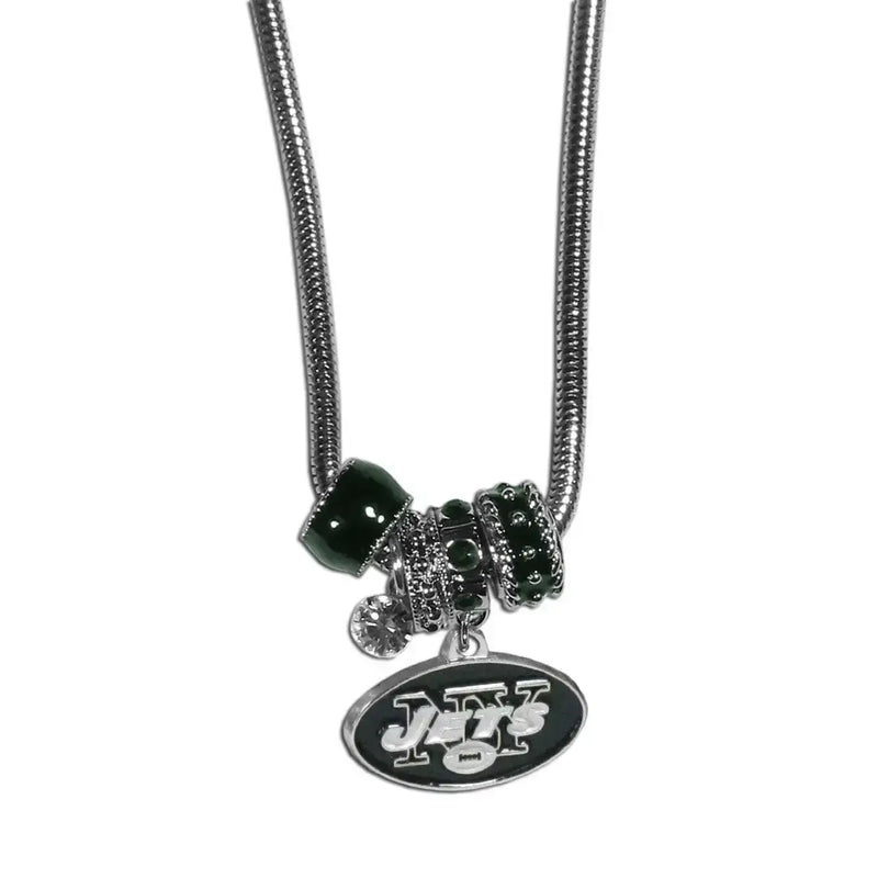 Officially Licensed NFL Team Euro Bead Necklace Choose Your Team