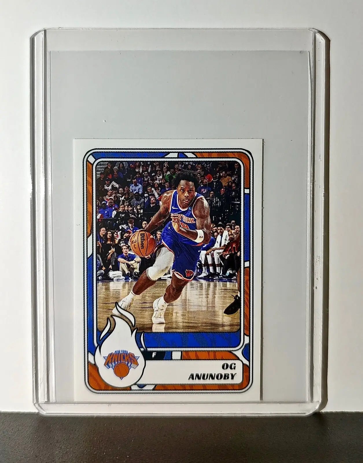 OG Anunoby 2024-25 Panini NBA #233 Sticker Card New York Knicks - Basketball Card Single