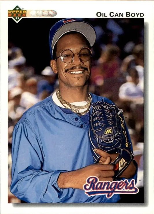 Oil Can Boyd 1992 Upper Deck MLB #559 Baseball Card Texas Rangers - Baseball Card Single
