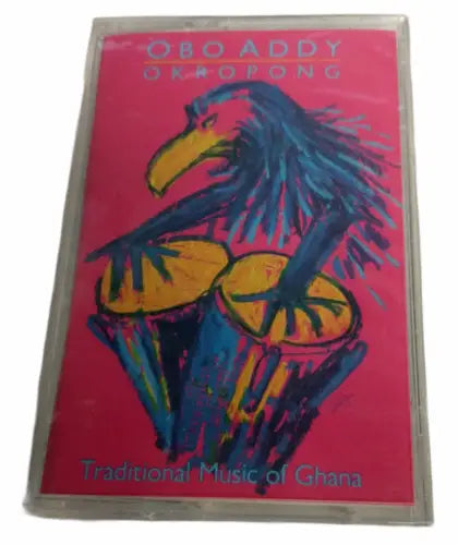 Cassette tape of Okropong Obo Addy Traditional Music of Ghana by Obo Addy