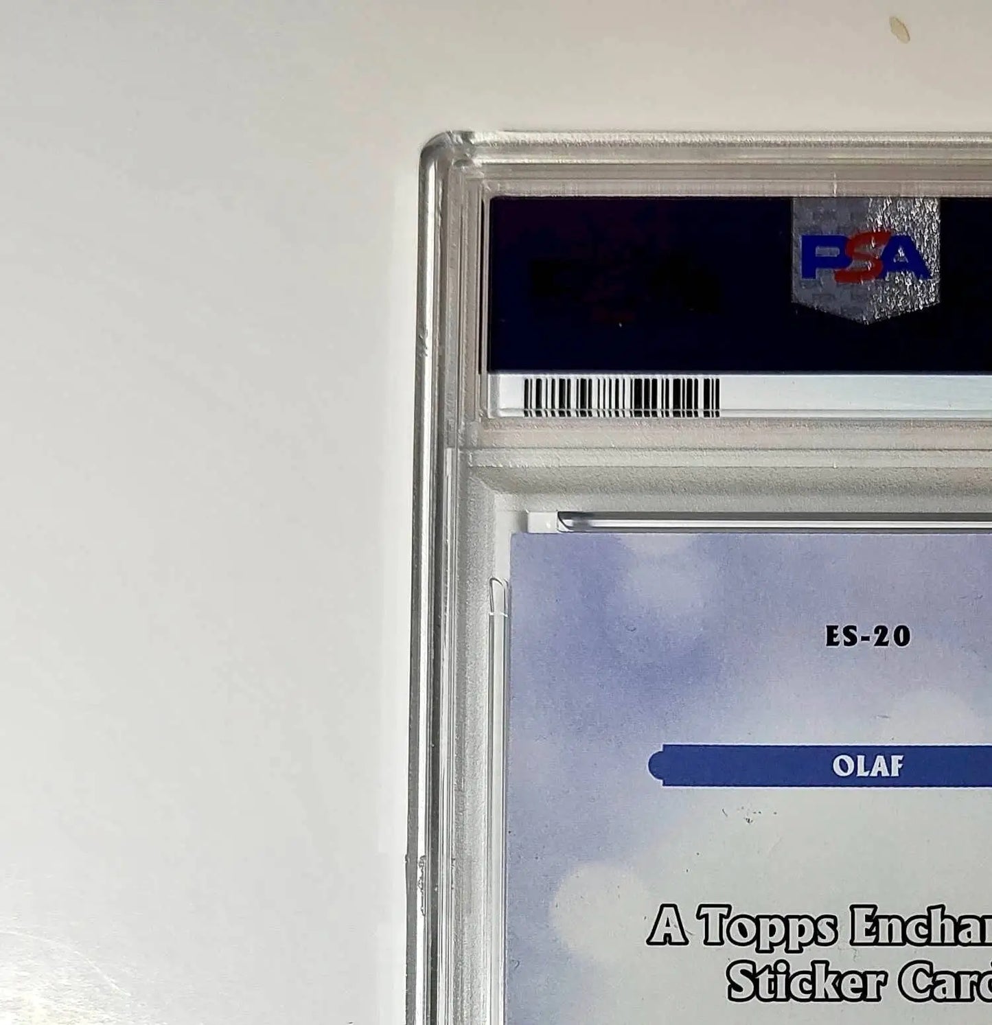 Olaf 2025 Topps Disney #ES-20 Enchanted Sticker Card Frozen PSA 9 - Non-Sports Card Single