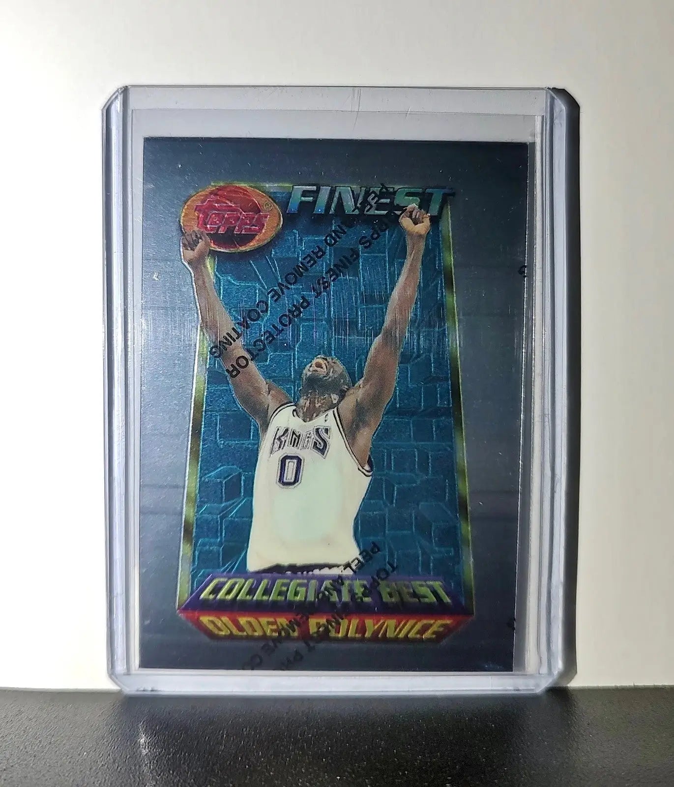 Olden Polynice 1994-95 Topps Finest #202 Collegiate Best
