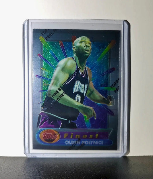 Olden Polynice 1994-95 Topps Finest #317 Basketball Card - Basketball Card Single