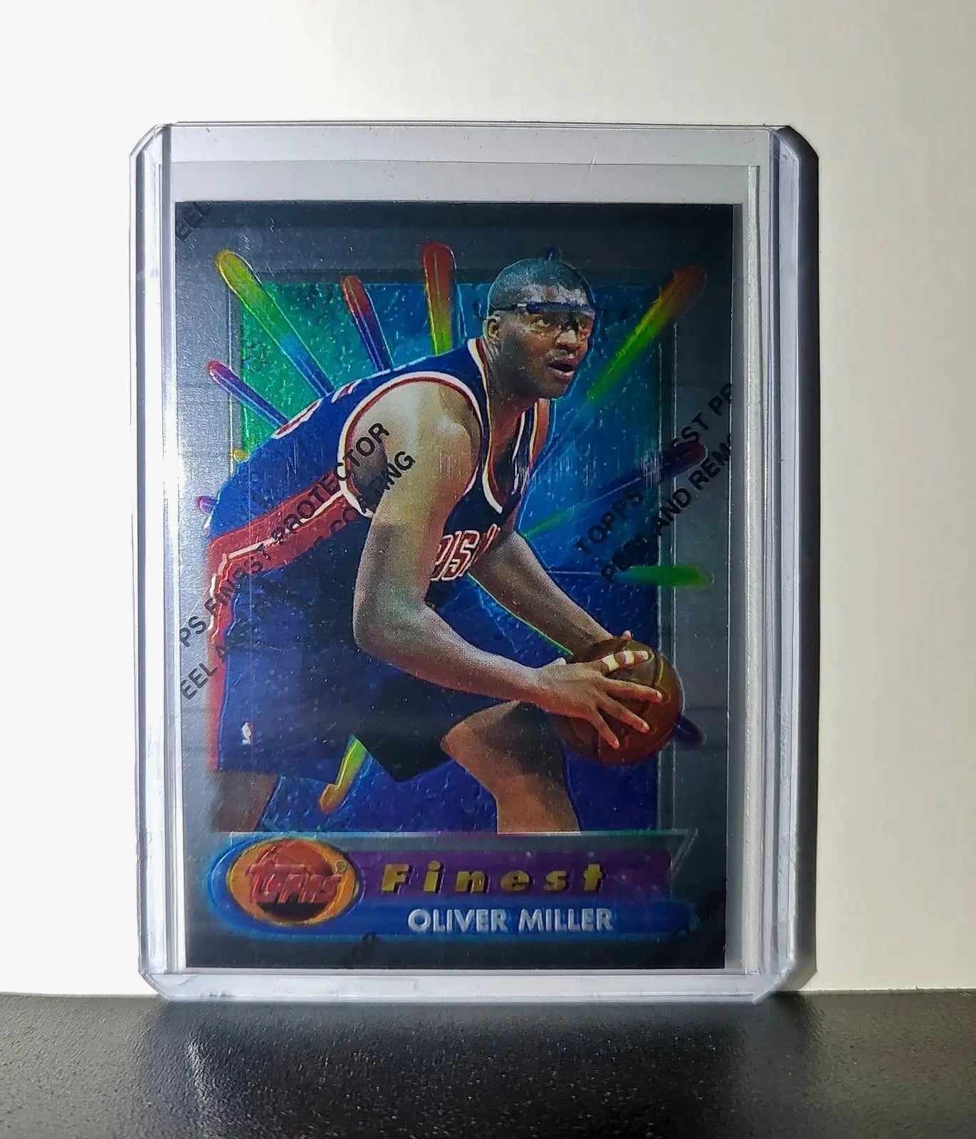 Oliver Miller 1994-95 Topps Finest #311 Basketball Card