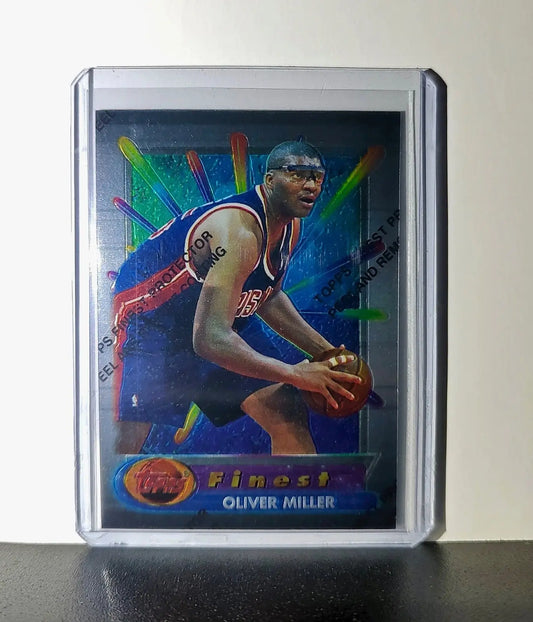 Oliver Miller 1994-95 Topps Finest #311 Basketball Card - Basketball Card Single