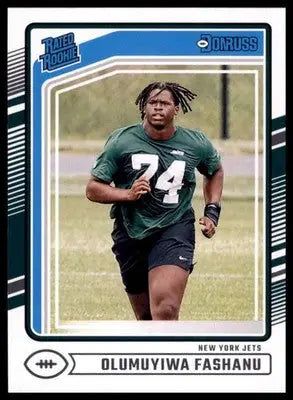 Olumuyiwa Fashanu Rookie 2024 Donruss #330 New York Jets