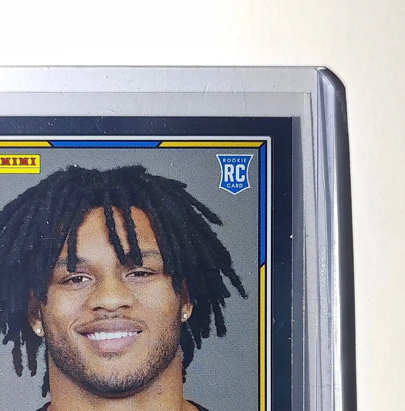Omarion Hampton 2025 Panini NFL #79 Foil Sticker Card Los Angeles Chargers