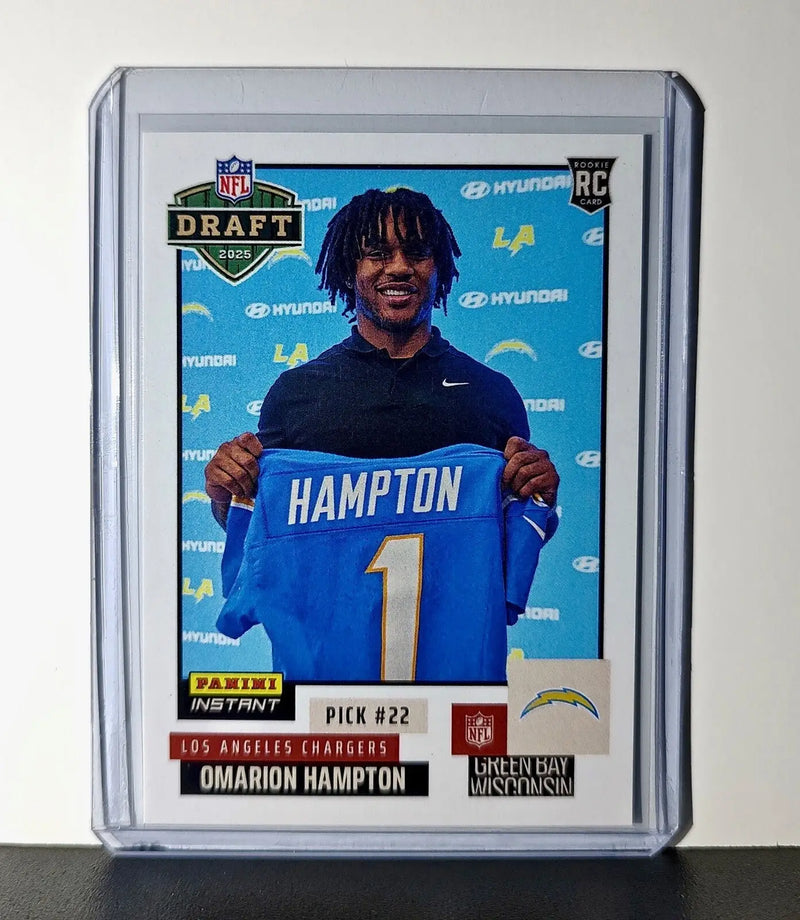 Omarion Hampton Rookie 2025 NFL Draft #14 Football Los Angeles Chargers 1 of 917