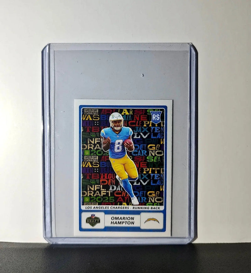 Omarion Hampton Rookie 2025 Panini NFL #557 Draft Sticker