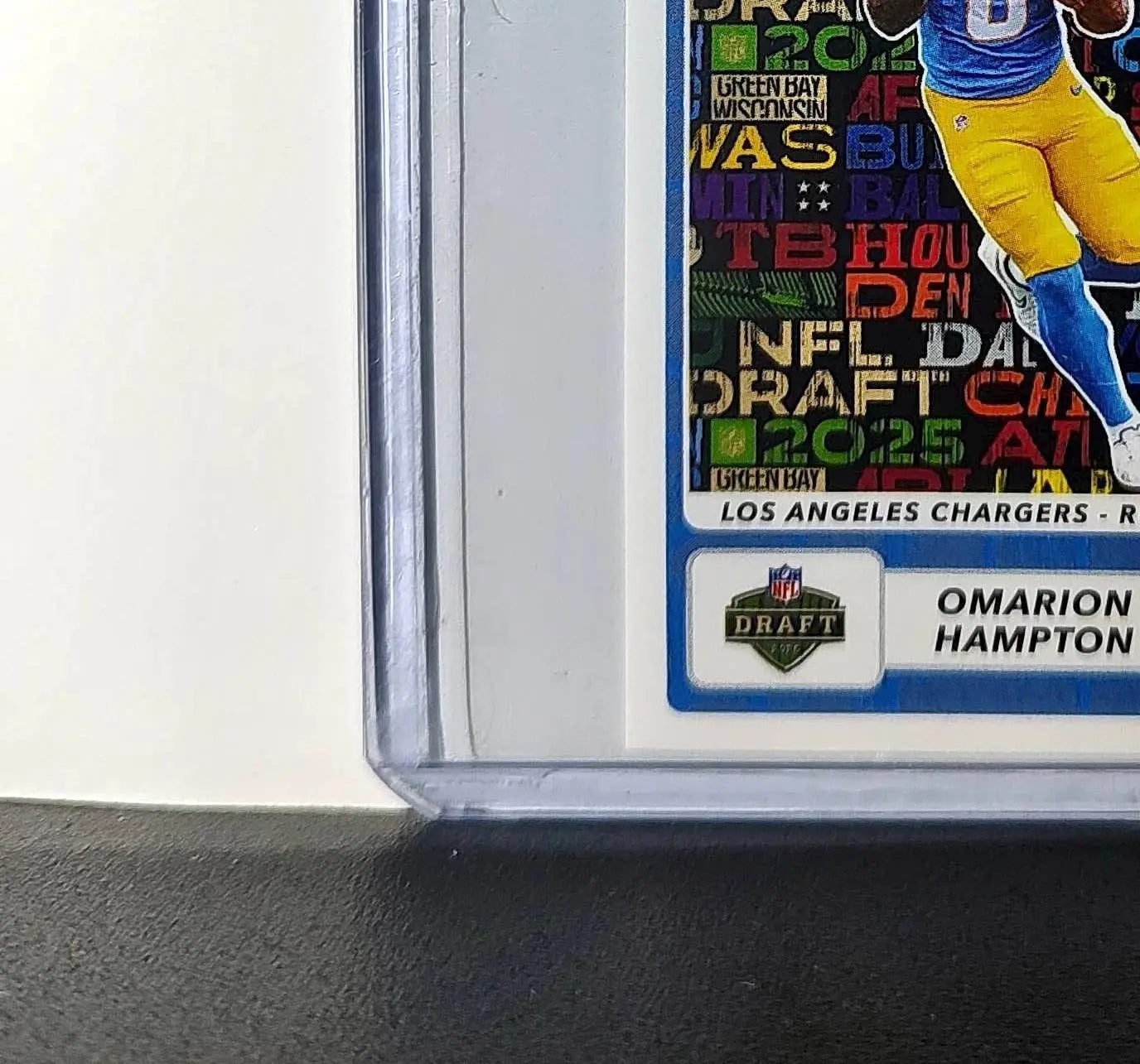 Omarion Hampton Rookie 2025 Panini NFL #557 Draft Sticker - Football Card Single