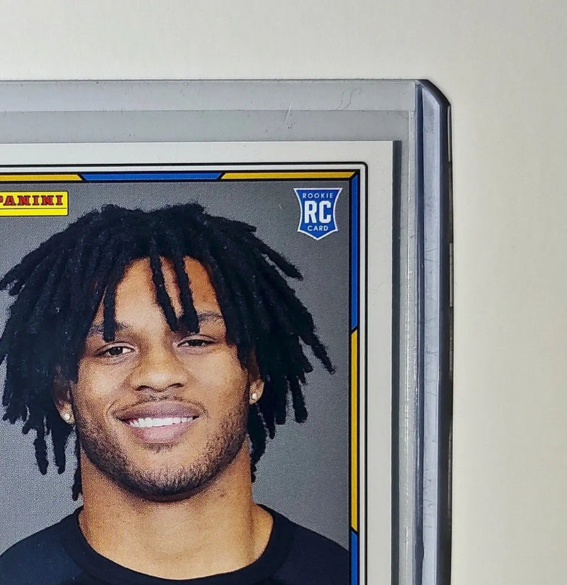 Omarion Hampton Rookie 2025 Panini NFL #79 Sticker Card Los Angeles Chargers