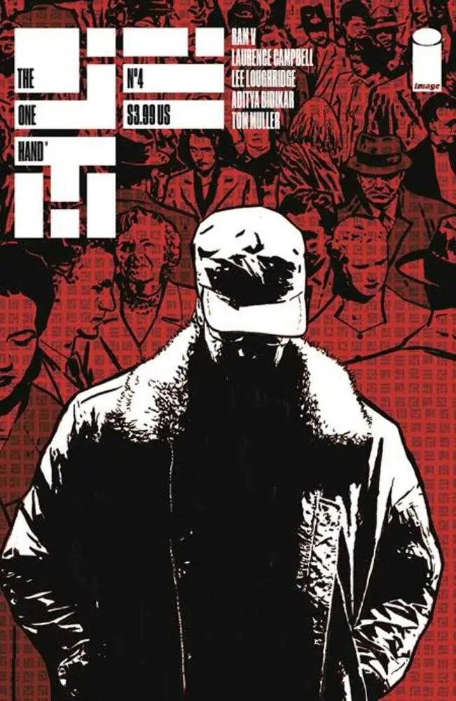 Figure in a white baseball cap and dark jacket for One Hand by Laurence Campbell and Lee Loughridge