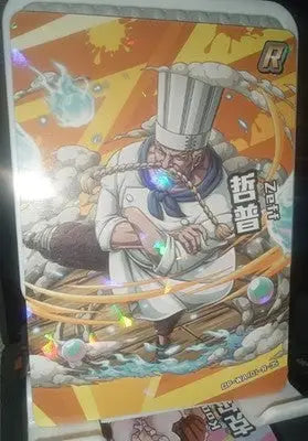 One Piece Anime Collectible Trading TCG Zeff Red Leg OP-WA101-R-35 Pre-Owned - One Piece Card Single