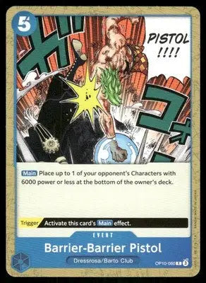 One Piece Card Game Barrier-Barrier Pistol #OP10-060 One Piece Royal Blood - One Piece Card Single