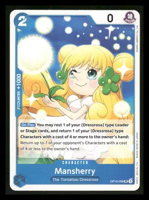 One Piece Card Game Mansherry #OP10-056 One Piece Royal Blood - One Piece Card Single