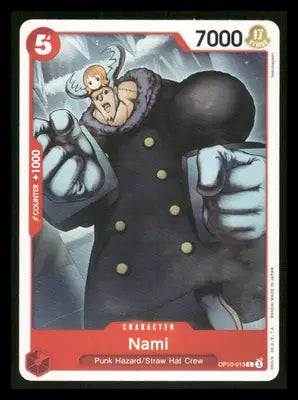 One Piece Card Game Nami #OP10-013 One Piece Royal Blood - One Piece Card Single
