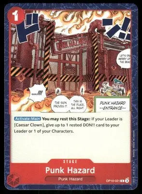 One Piece Card Game Punk Hazard #OP01-021 One Piece Royal Blood