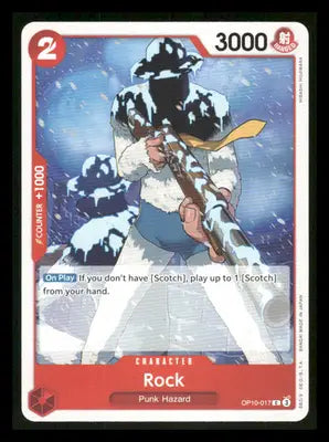 One Piece Card Game Rock #OP10-017 One Piece Royal Blood - One Piece Card Single