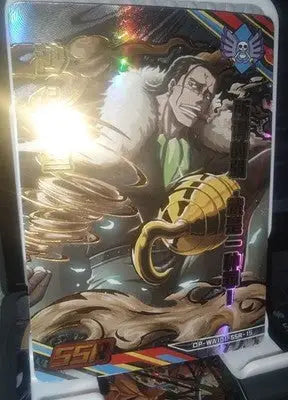 One Piece COLLECTIBLE Anime Trading Card Holo SSR Crocodile OP- WA101-SSR-15