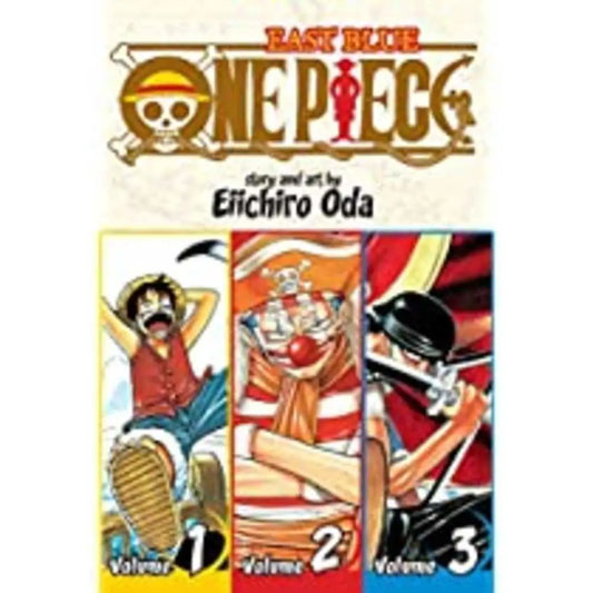 One Piece Graphic Novel Set Volume 1 2 & 3 East Blue - Graphic Novels