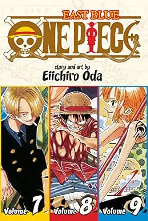 One Piece Omnibus TPB Volume 7 8 & 9 East Blue manga volumes for collectors
