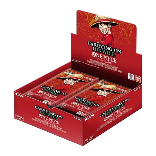 One Piece TCG: Carrying On His Will (OP13) Booster Box - One Piece Card Box