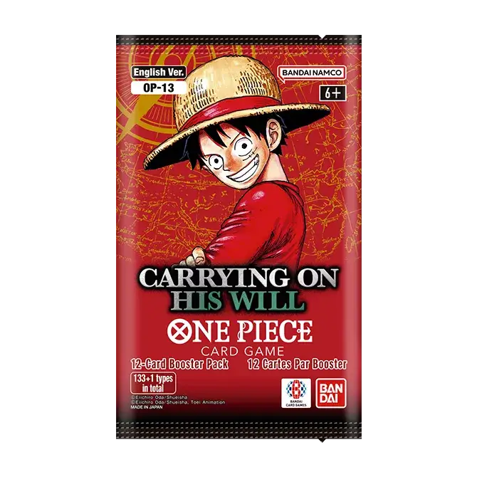 One Piece TCG: Carrying On His Will (OP13) Booster Box - TCG - One Piece Sealed
