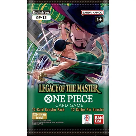 One Piece TCG: Legacy of the Master (OP-12) Booster Pack - TCG - One Piece Sealed