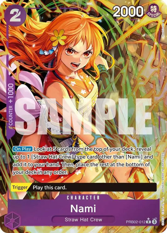 One Piece TCG Nami (Alternate Art) Premium Booster The Best Vol. 2 (PRB-02) - TCG - One Piece Single