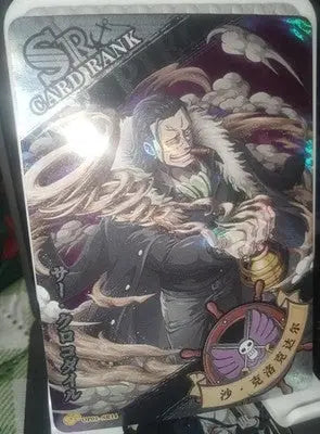 One Piece Trading Card Anime Trading Card Foil Holo SR Crocodile OP01-SRI4 - One Piece Card Single