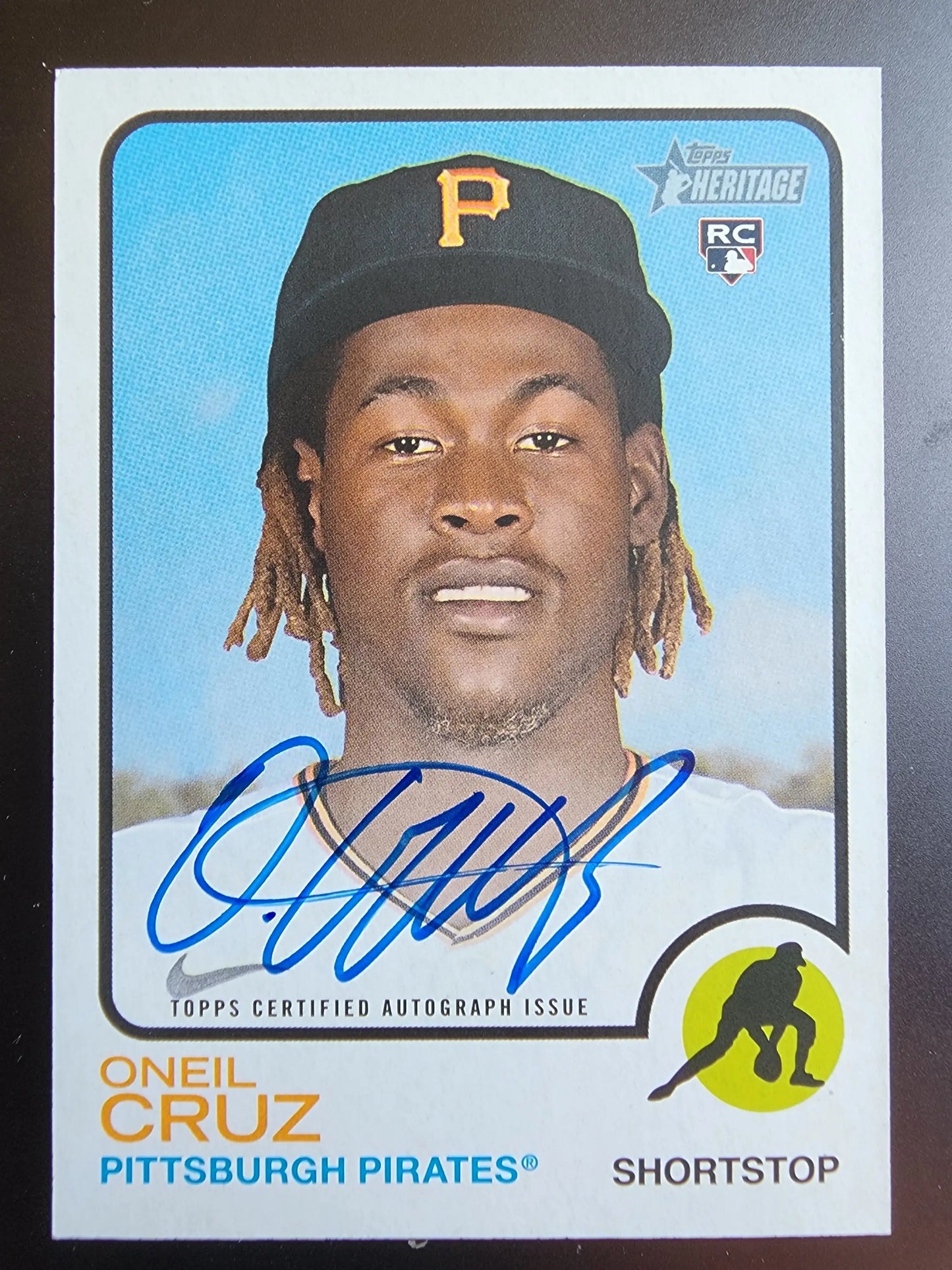 O’Neill Cruz 2022 Topps Heritage Real Ones Auto RC - Baseball Card Single