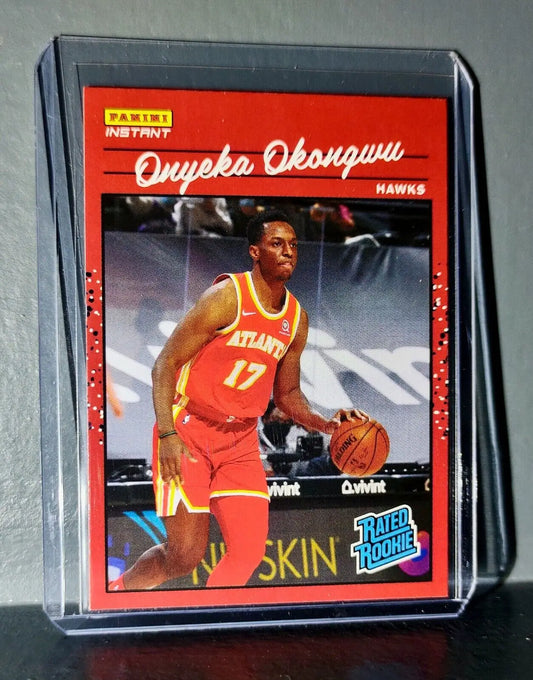 Onyeka Okongwu 2020-2021 Panini NBA Instant #6 Rated Rookie Retro Card 1/3558 - Basketball Card Single