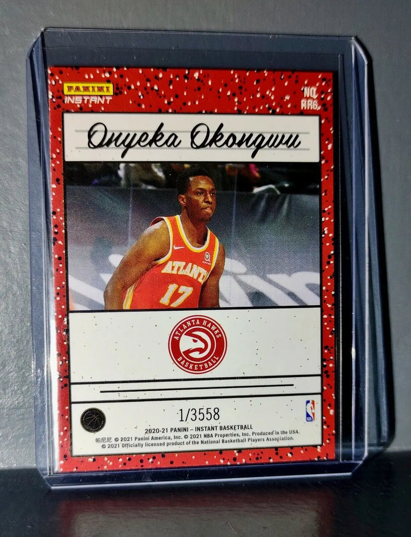 Onyeka Okongwu 2020-2021 Panini NBA Instant #6 Rated Rookie Retro Card 1/3558 - Basketball Card Single